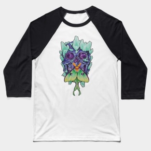 Luna Crystal Skull Baseball T-Shirt